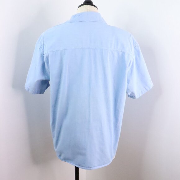 Vintage Capacity Women's M/L 90's Cotton Denim Button-Up Embroidered Shirt - Picture 9 of 12